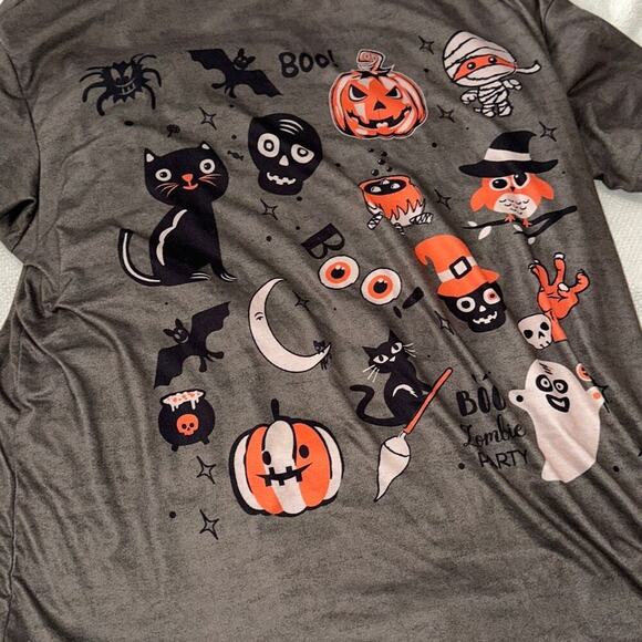 SHEIN spooky Halloween macabre oversized t-shirt | Sz L - Picture 3 of 4
